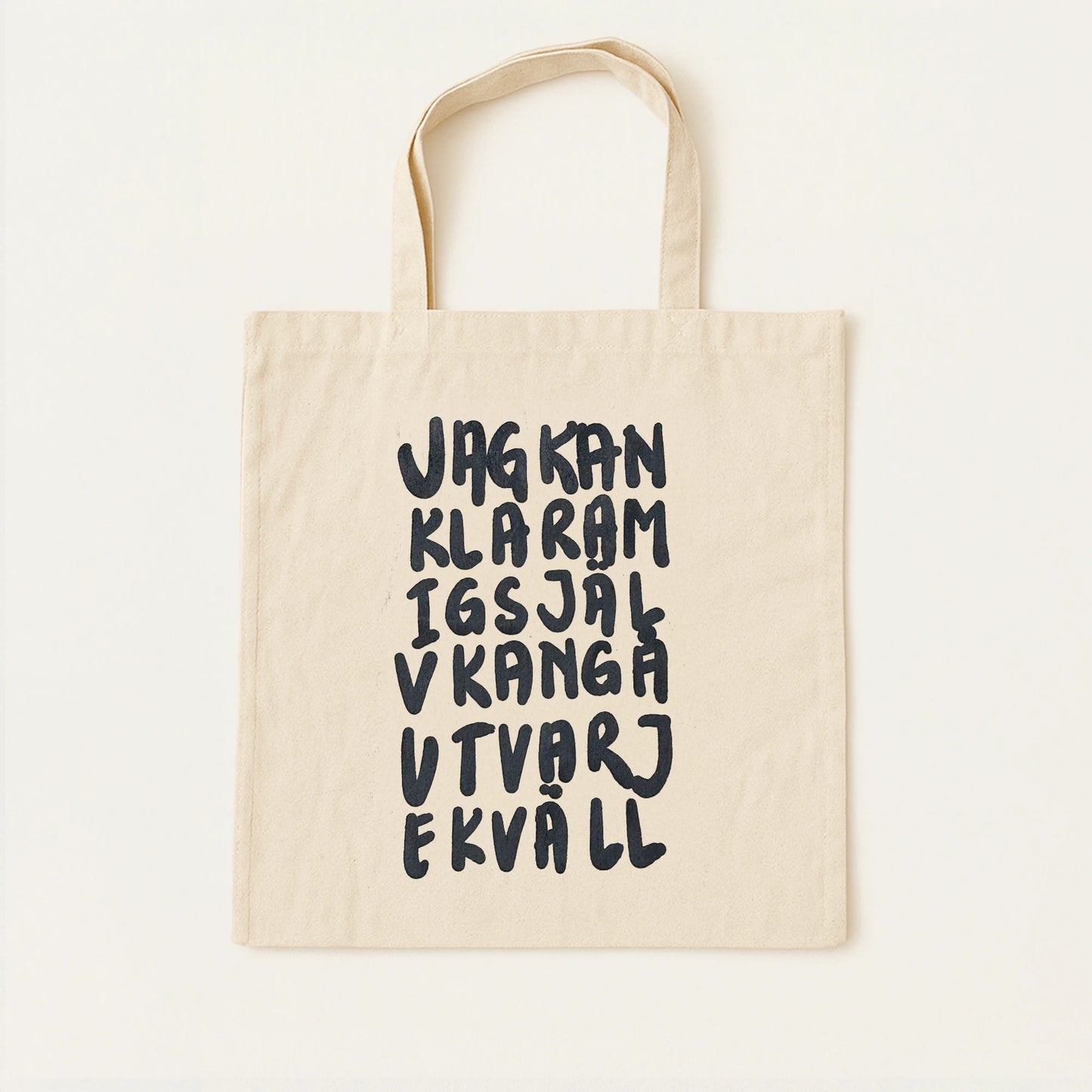 Tygpåse Jag kan klara mig själv