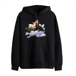 Svart hoodie Lucianoz