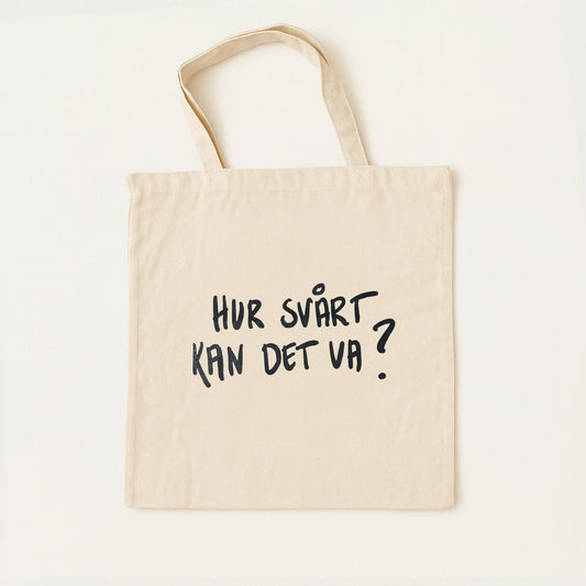 Tygpåse Hur svårt kan de va